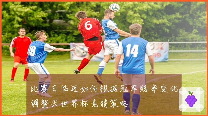 比赛日临近如何根据冠军赔率变化调整买世界杯竞猜策略